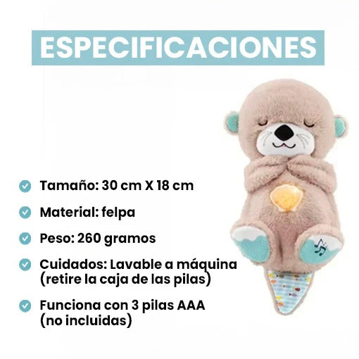 Fluffi™ | Nutria de Peluche Relajante